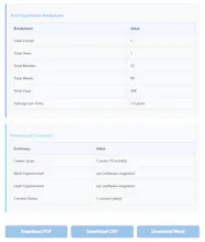 Online Work Experience Calculator gallery image