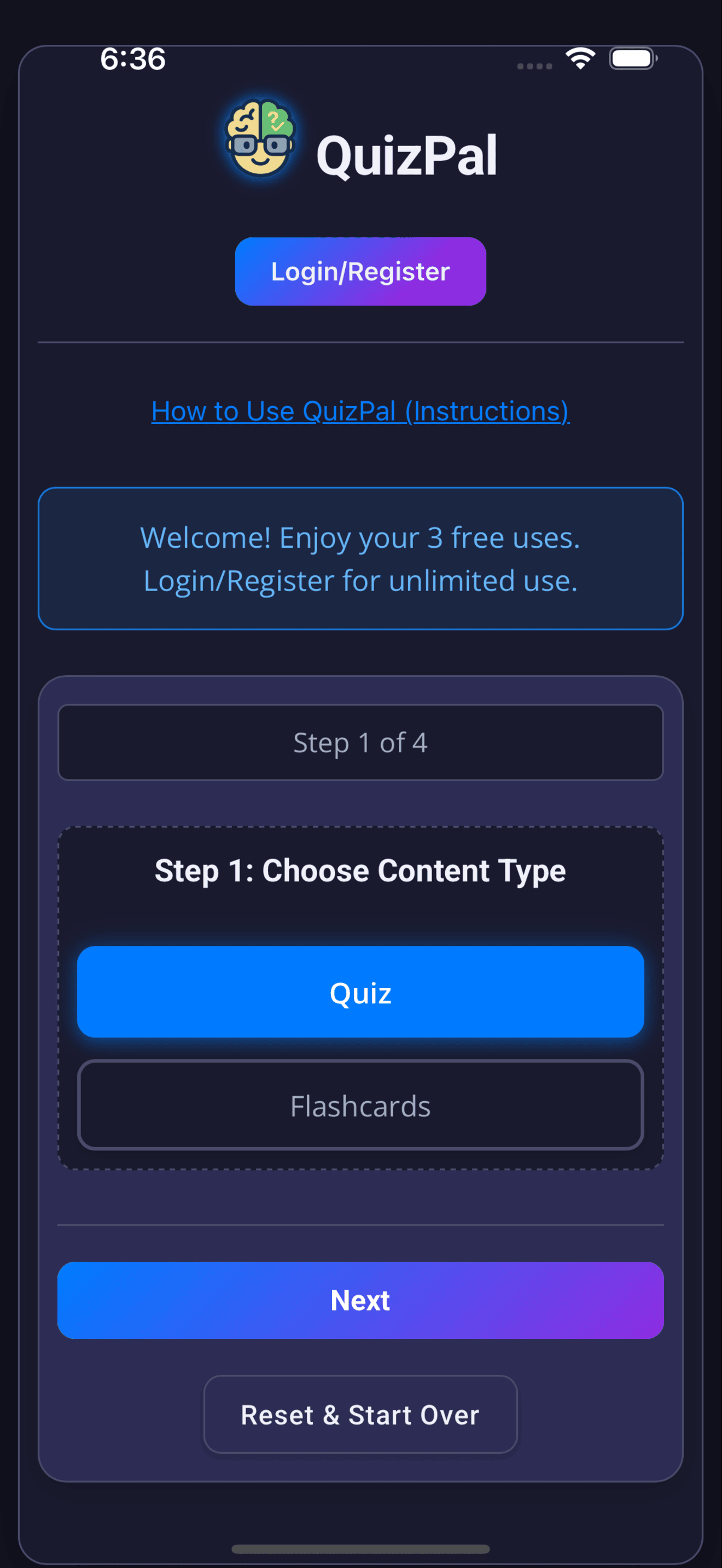 وسائط احصل على تطبيق Quizpal! - تحويل المواد الدراسة إلى إشراك الاختبارات على الفور! 4