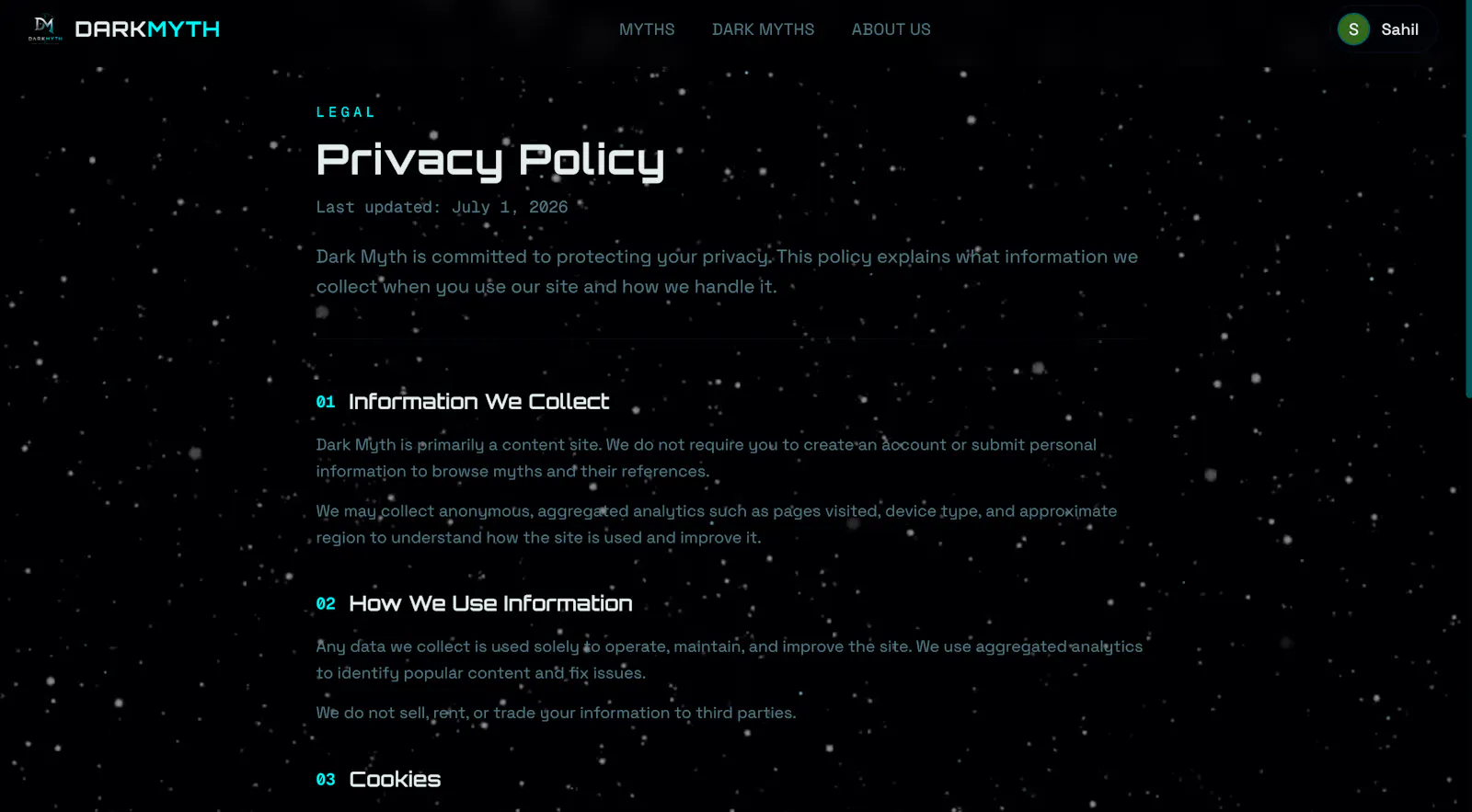 Myth Database — Dark Myth screenshot 6