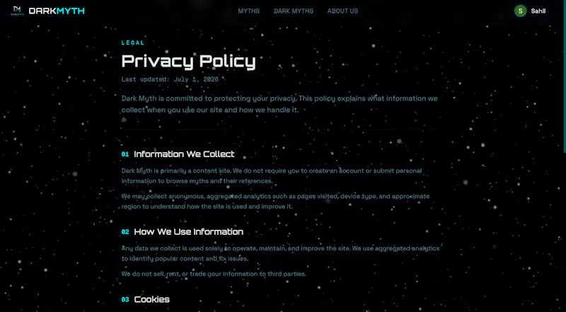 Myth Database — Dark Myth screenshot 6