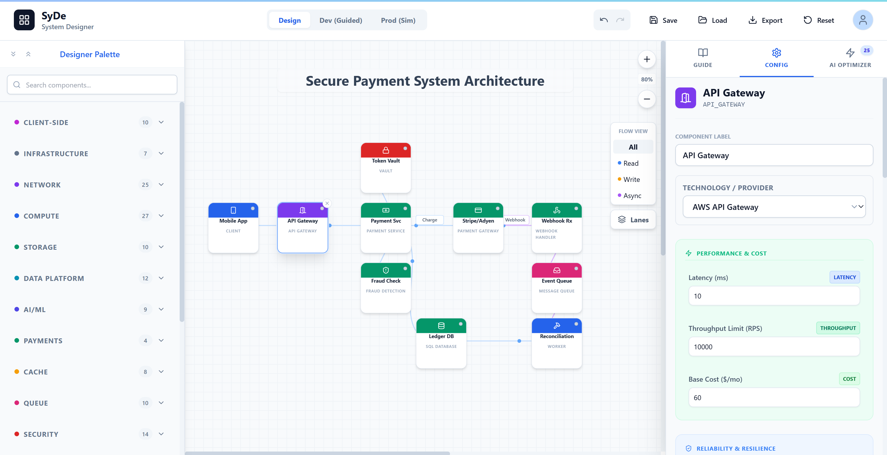 SyDe.cc - Screenshot 4 showing product features and functionality