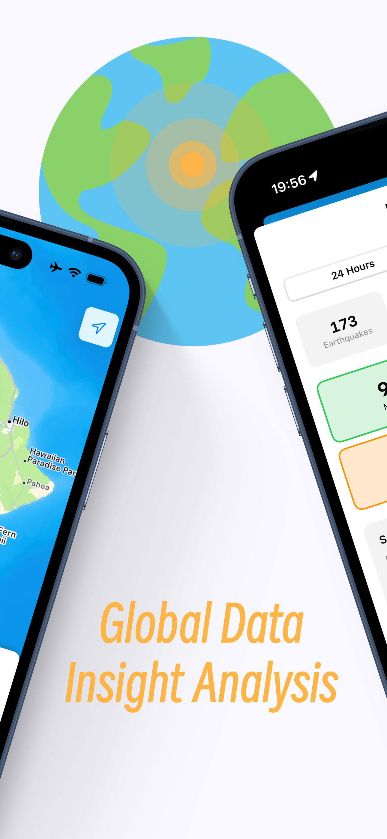Quakesense - 지진 경고를위한 미니멀리스트 기본 iOS 앱 미디어 2