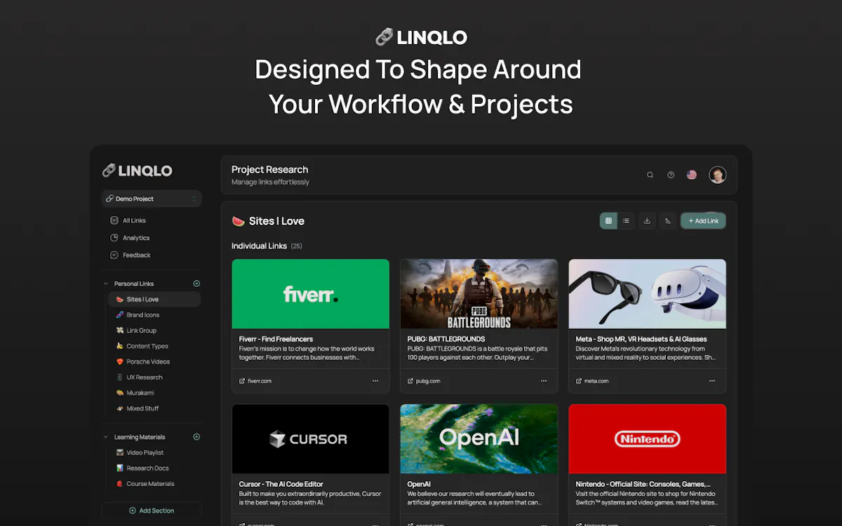 LINQLO | Public Beta