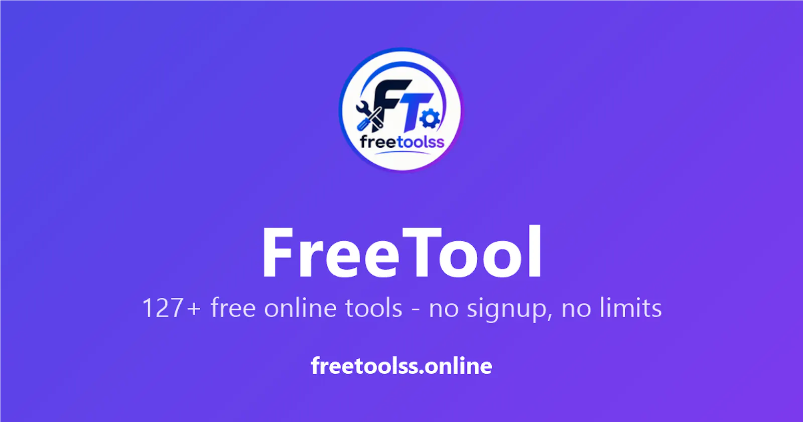 FreeTool screenshot 1