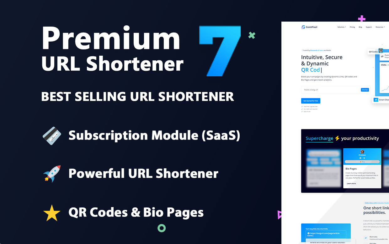 Premium URL Shortener gallery image