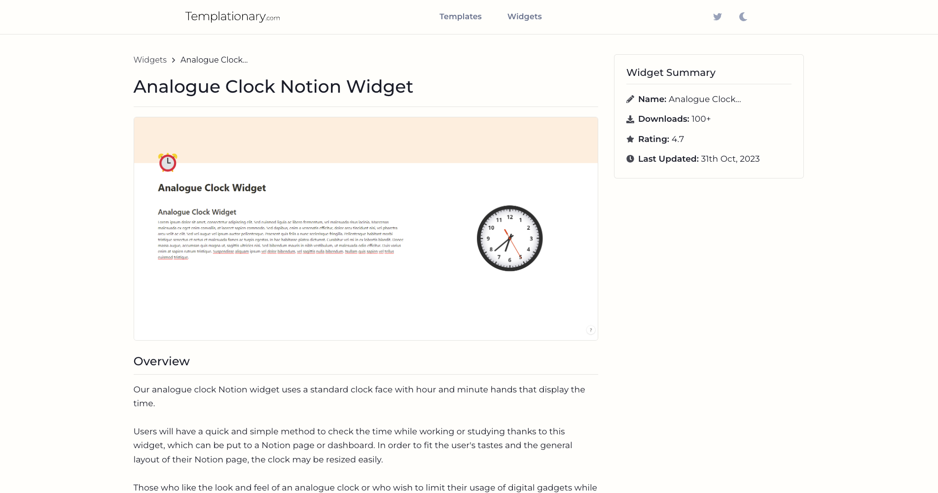 Templationary gallery image