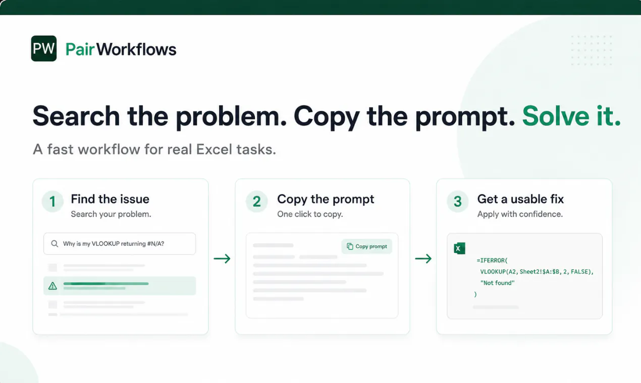 PairWorkflows screenshot