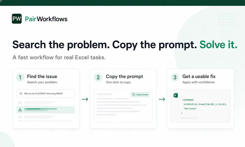 PairWorkflows screenshot 3
