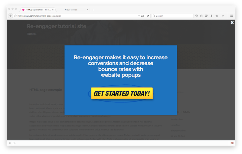 Re-engager gallery image