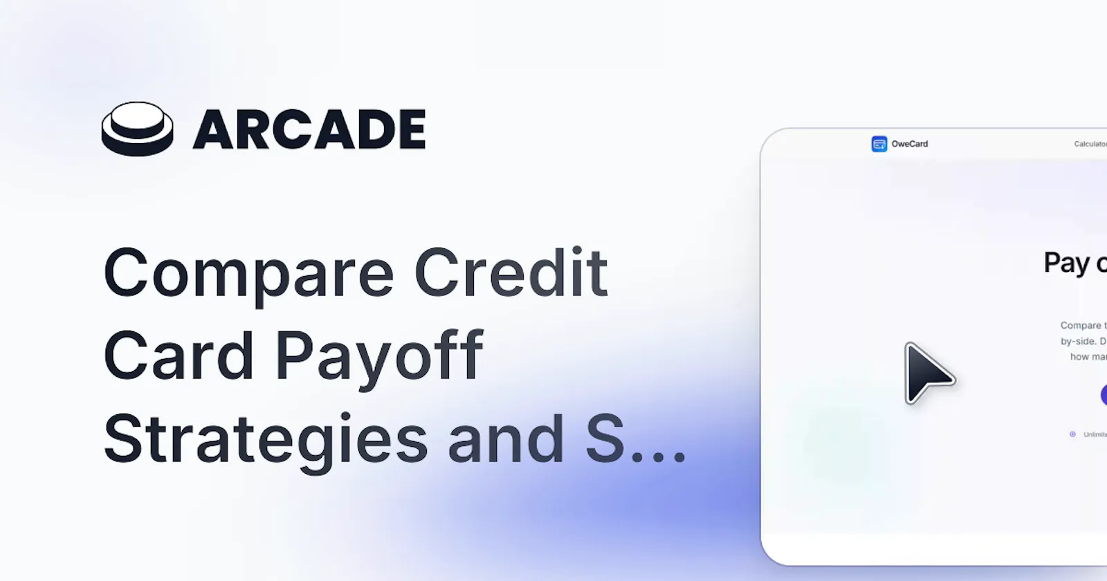 OweCard screenshot 2