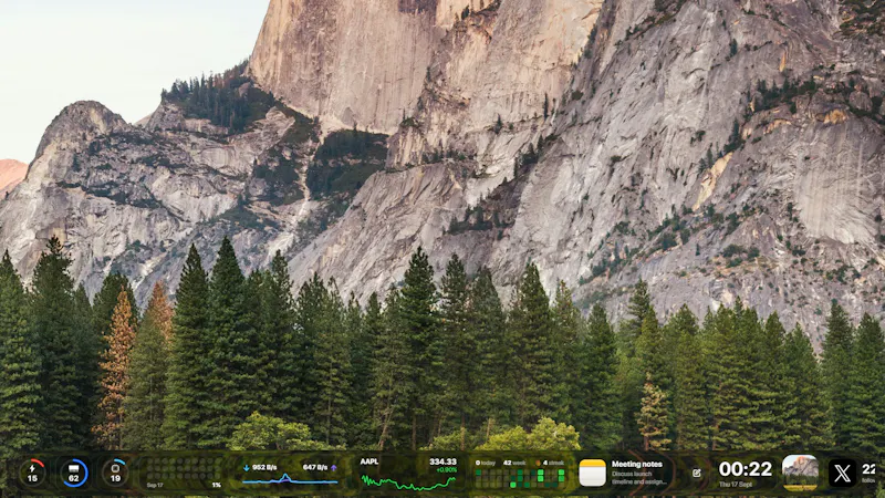 lumabar screenshot 2
