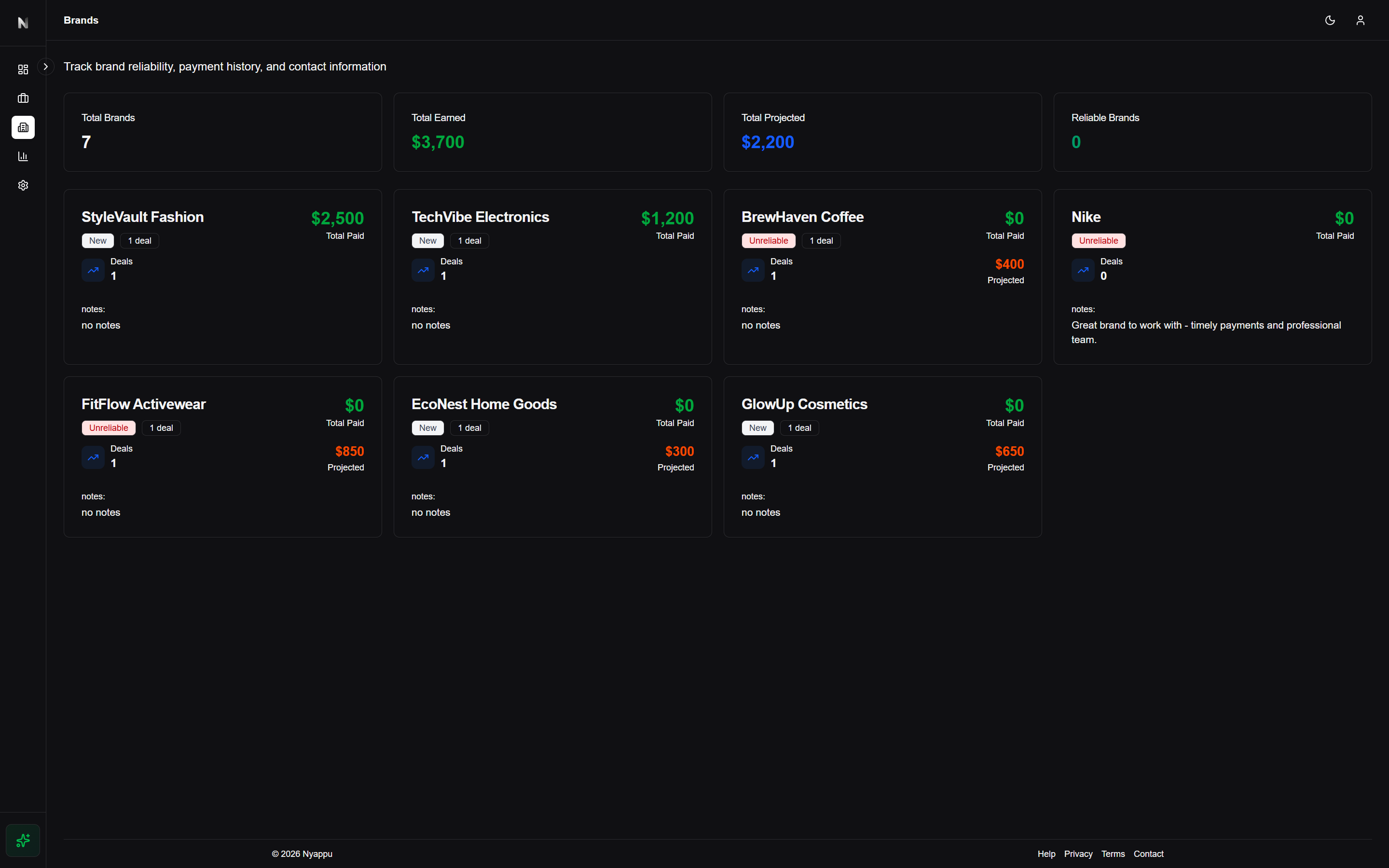 Nyappu - Screenshot 4 showing product features and functionality