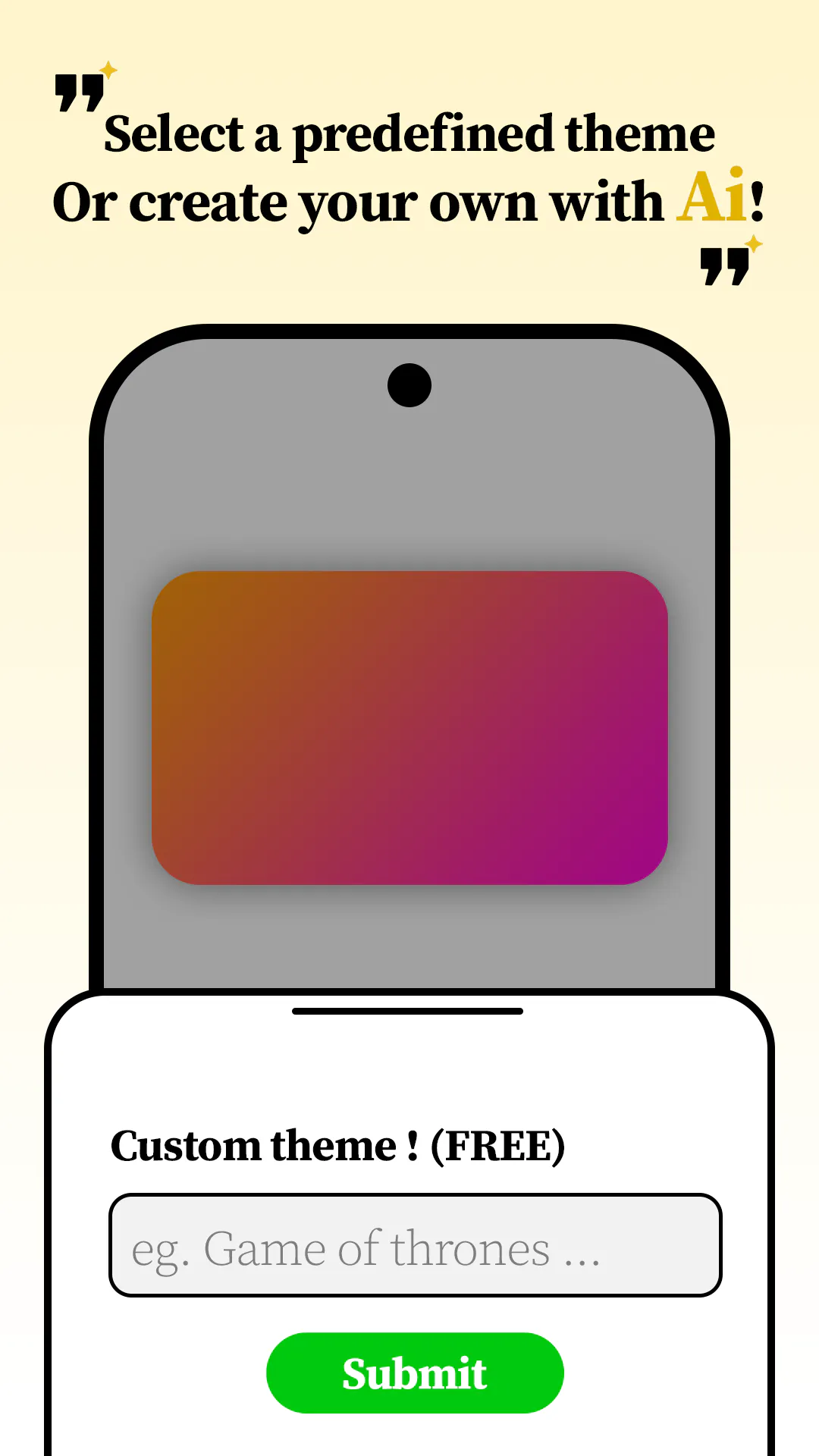 Marque: AI Motivation Phrases gallery image