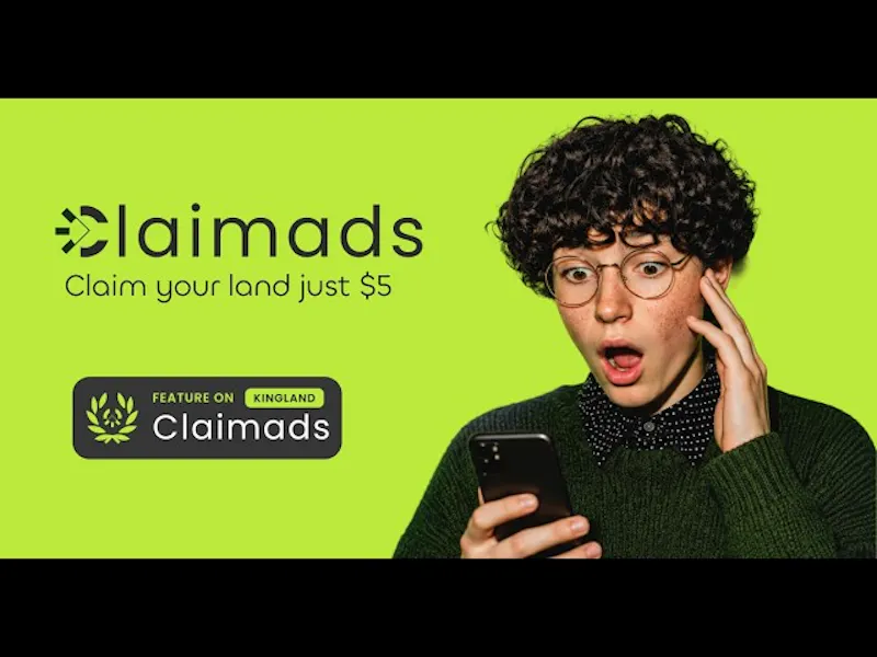 Claimads.land screenshot 1 (video preview)