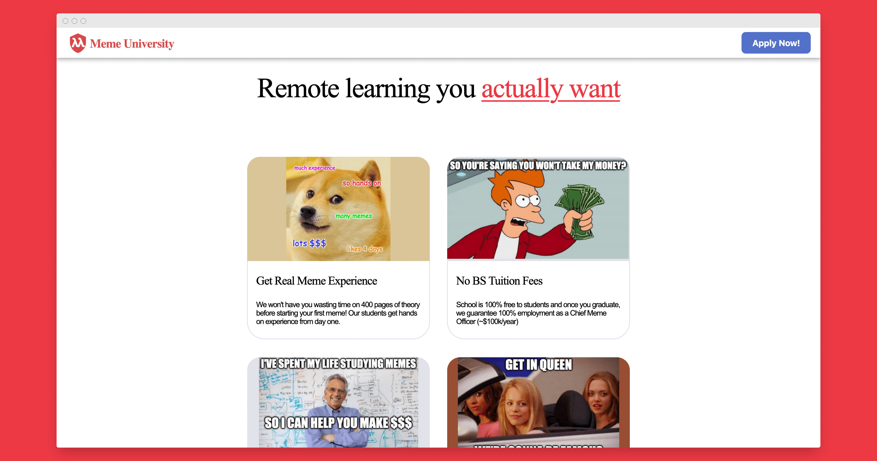 Meme University gallery image