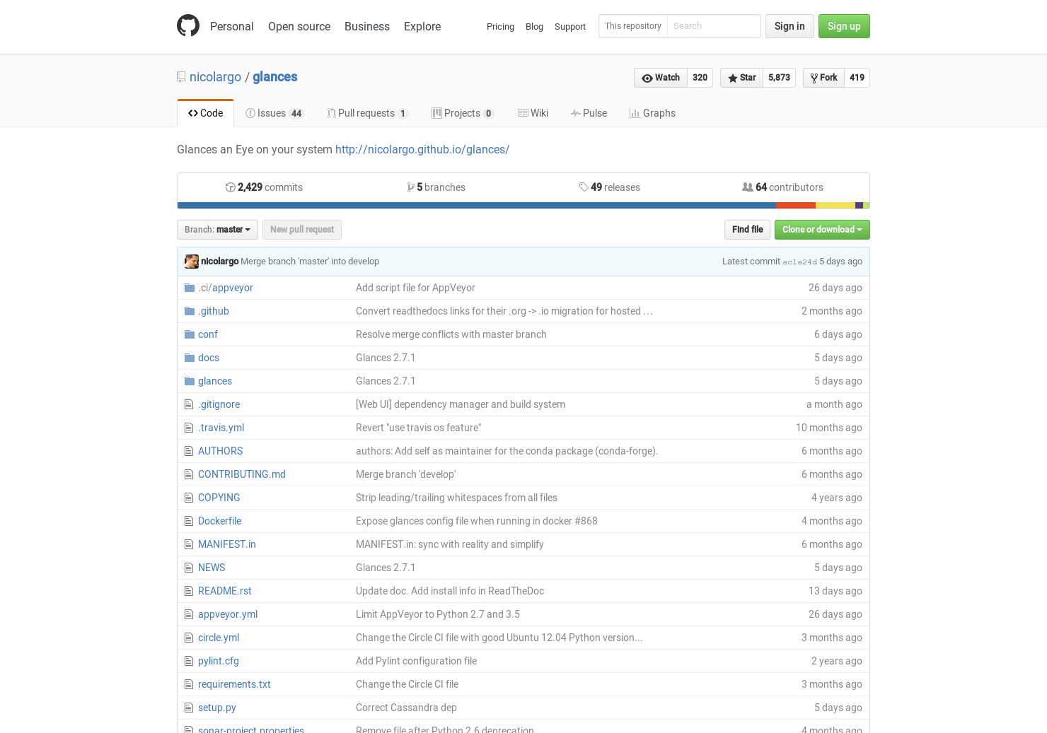 Glances gallery image