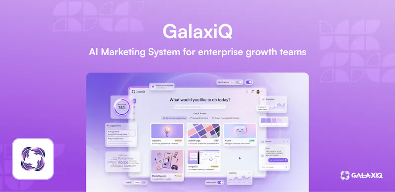GalaxiQ AI - Marketing Operating System screenshot 1