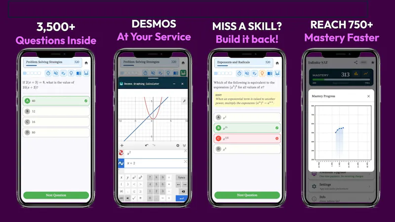 SAT Math Prep: Daily Practice screenshot 2