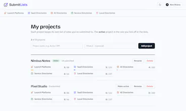 SubmitLists gallery image