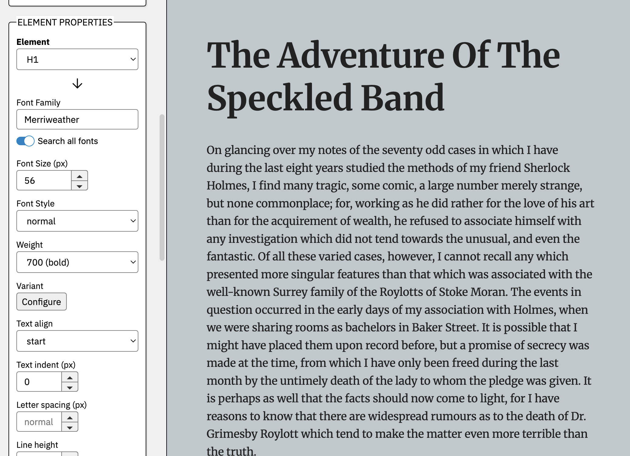 CSS Type Studio gallery image