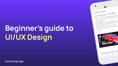 Beginner's Guide to UI/UX Design gallery image
