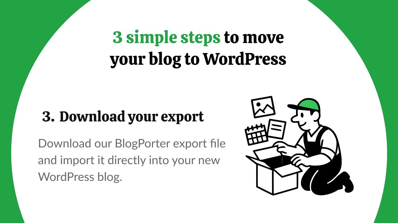 Média Blog Porter - Migrer le blog Wix, moyen ou blogueur vers WordPress en quelques minutes 5