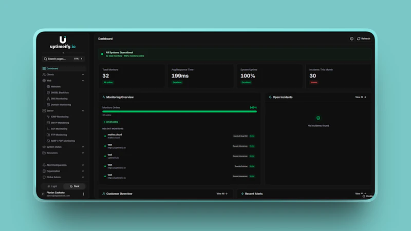 Uptimeify screenshot 2