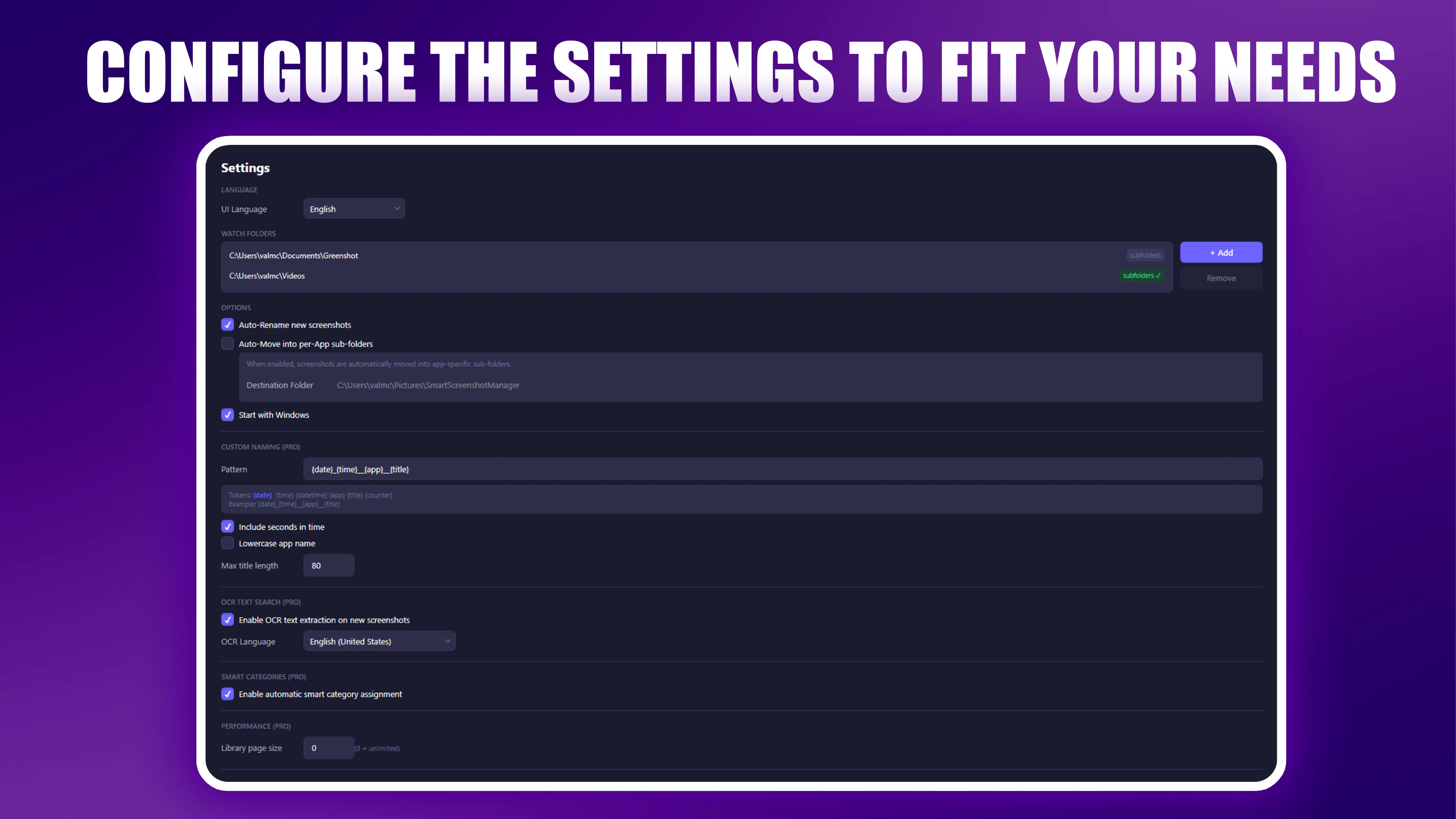 Smart Screenshot Manager screenshot 3