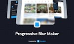 Progressive Blur Generator image