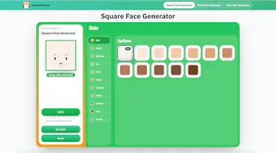 Square Face Generator gallery image