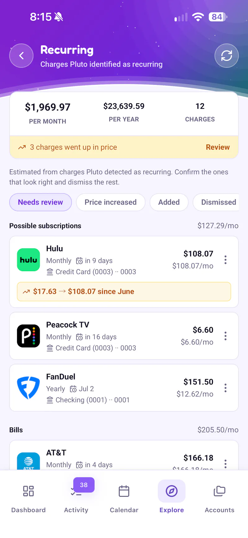 Pluto Budgeting screenshot 13