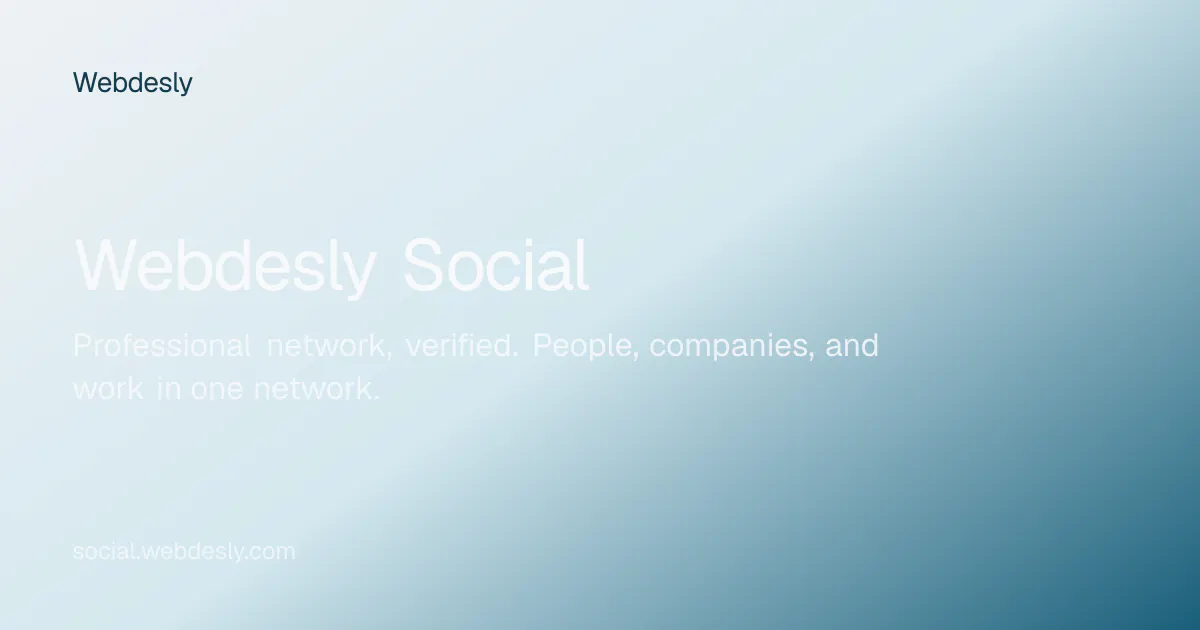 Webdesly Social gallery image