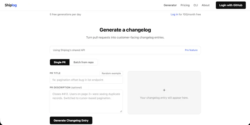 ShipLog screenshot 1