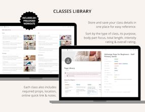Yoga Planner Notion Template gallery image