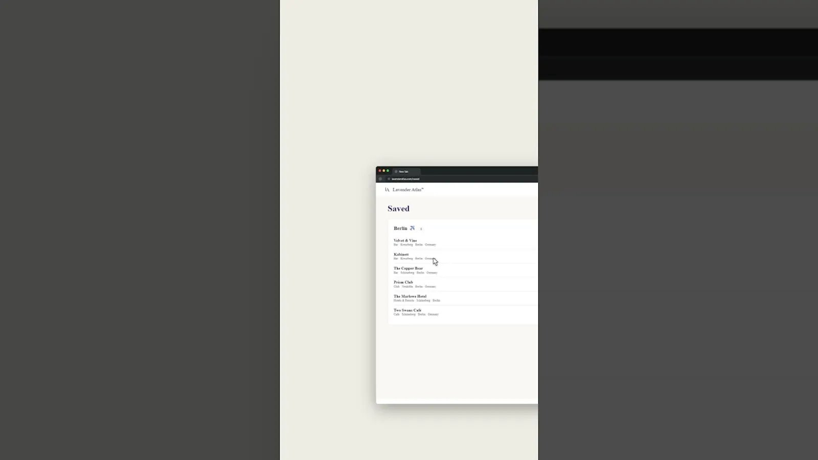 Lavender Atlas screenshot 1 (video preview)