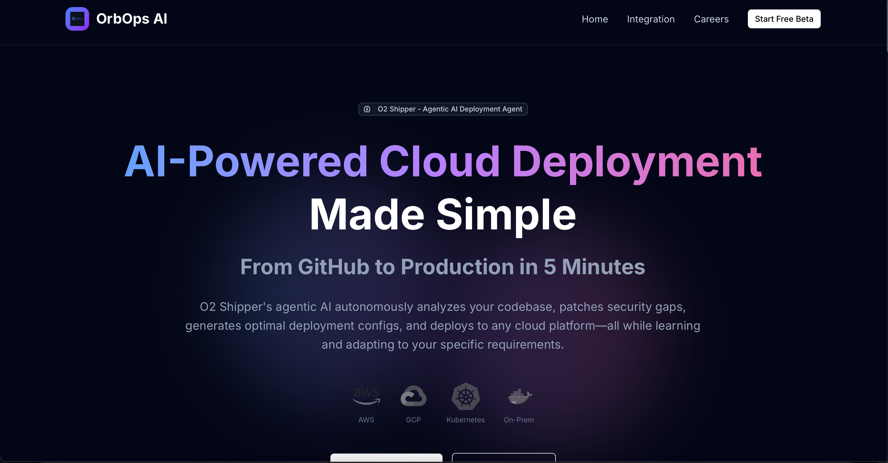 Orbops AI - Yeni Nesil Ajan DevOps Platformu-Döngü İnsanı-> Noops medya 2
