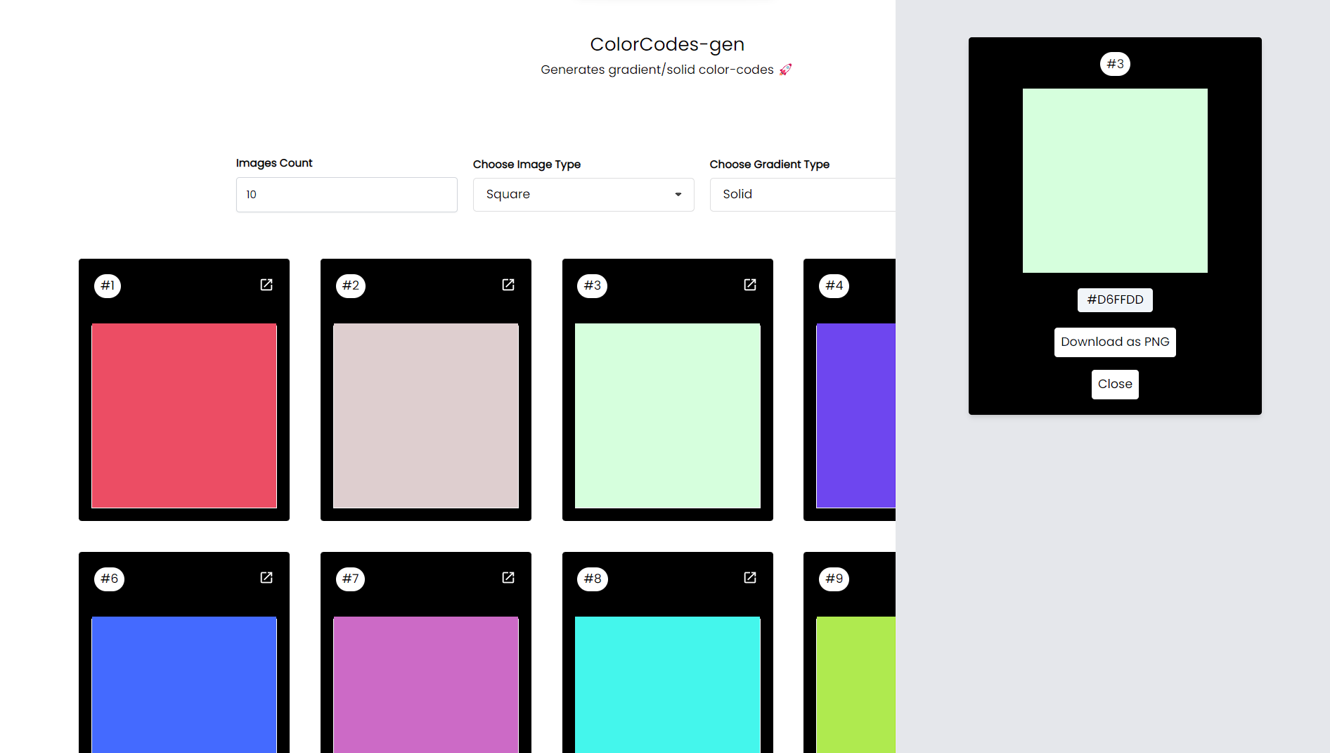 colorcodes-gen gallery image