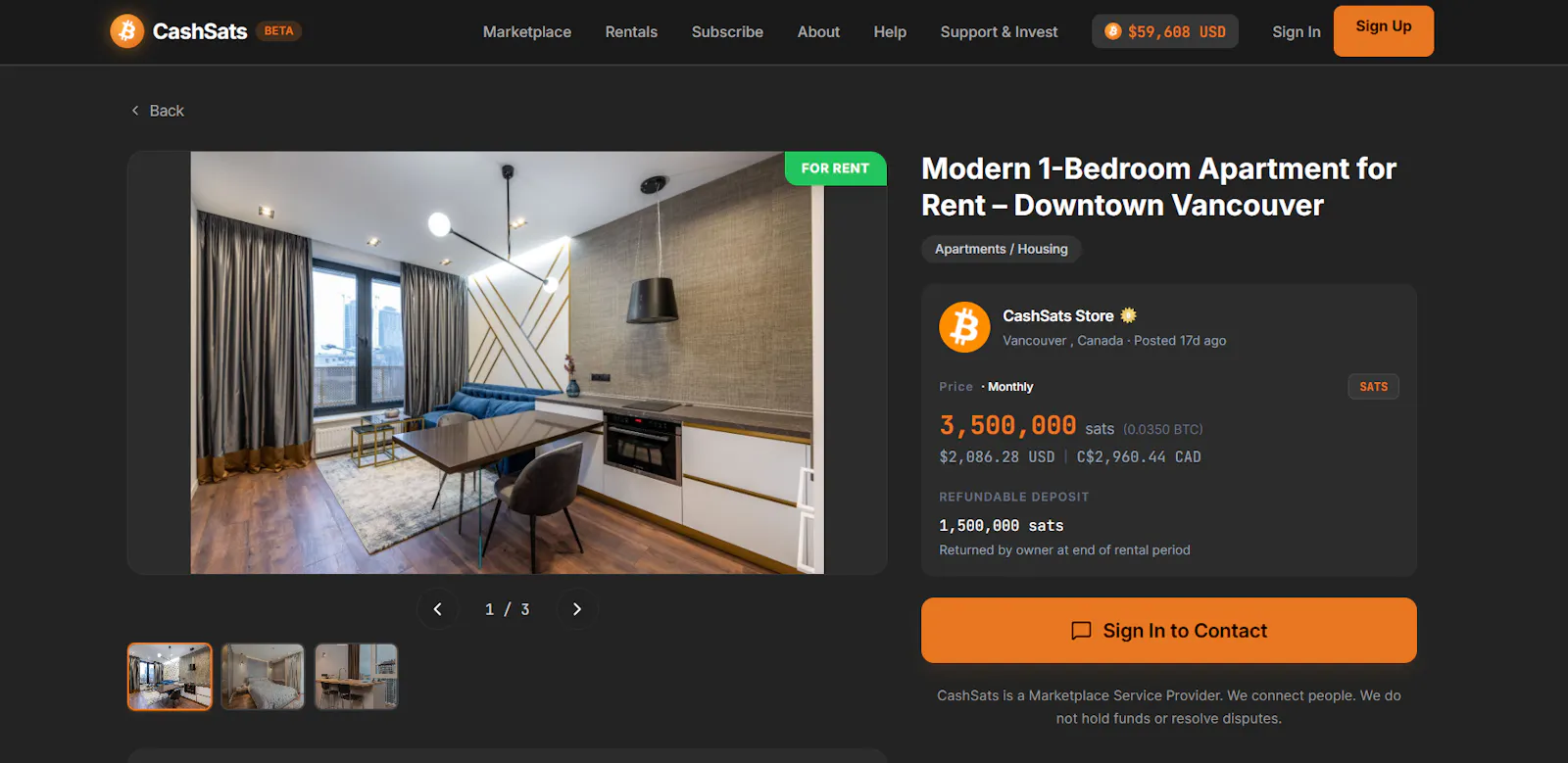 CashSats screenshot 3