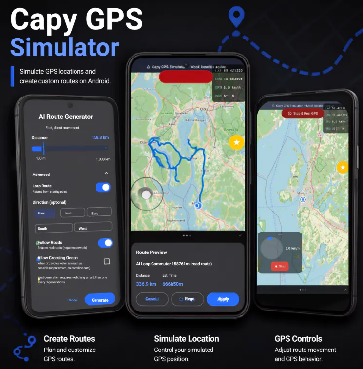 Capy GPS Simulator gallery image