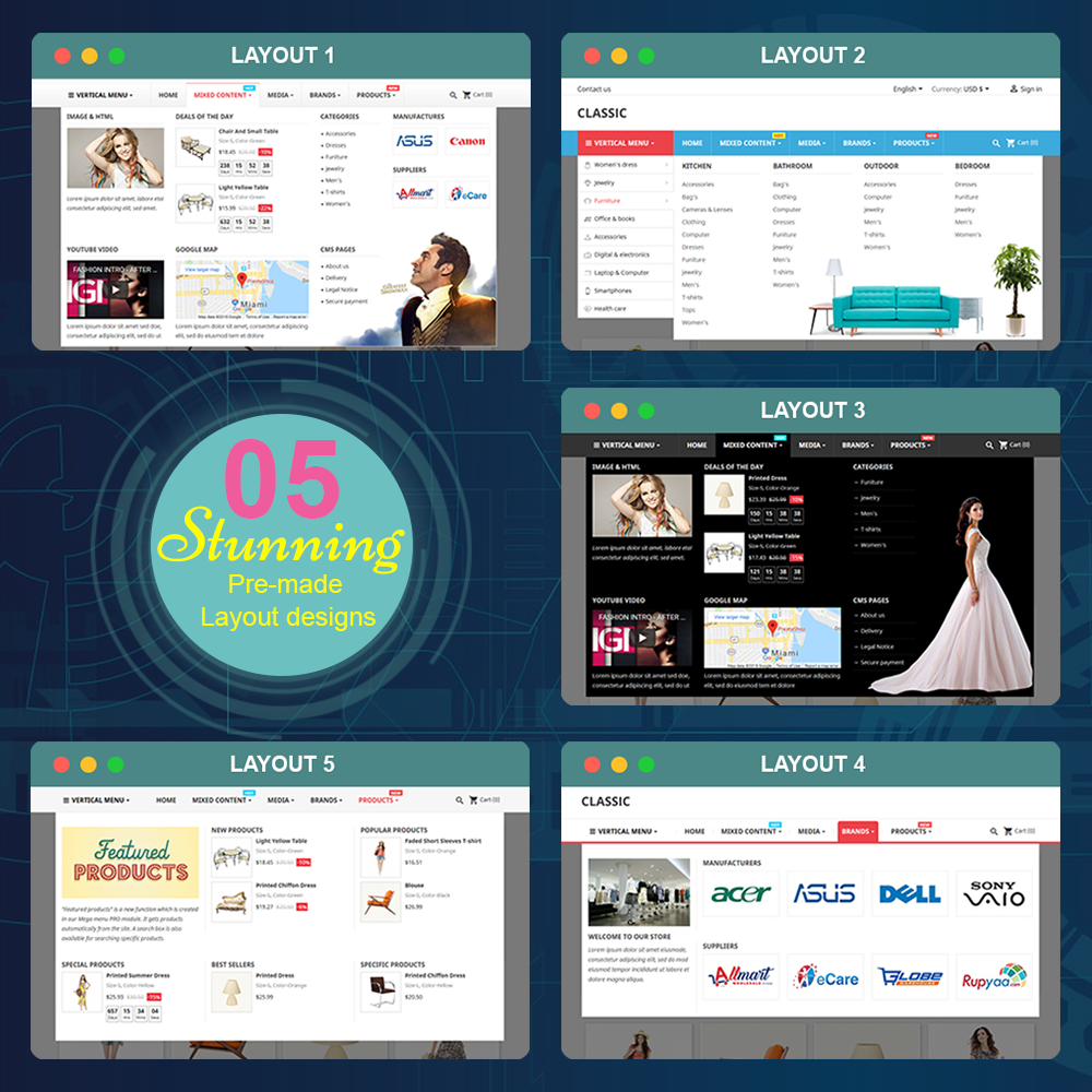 Mega Menu Pro - Ciri Menu Mega Rich media 10