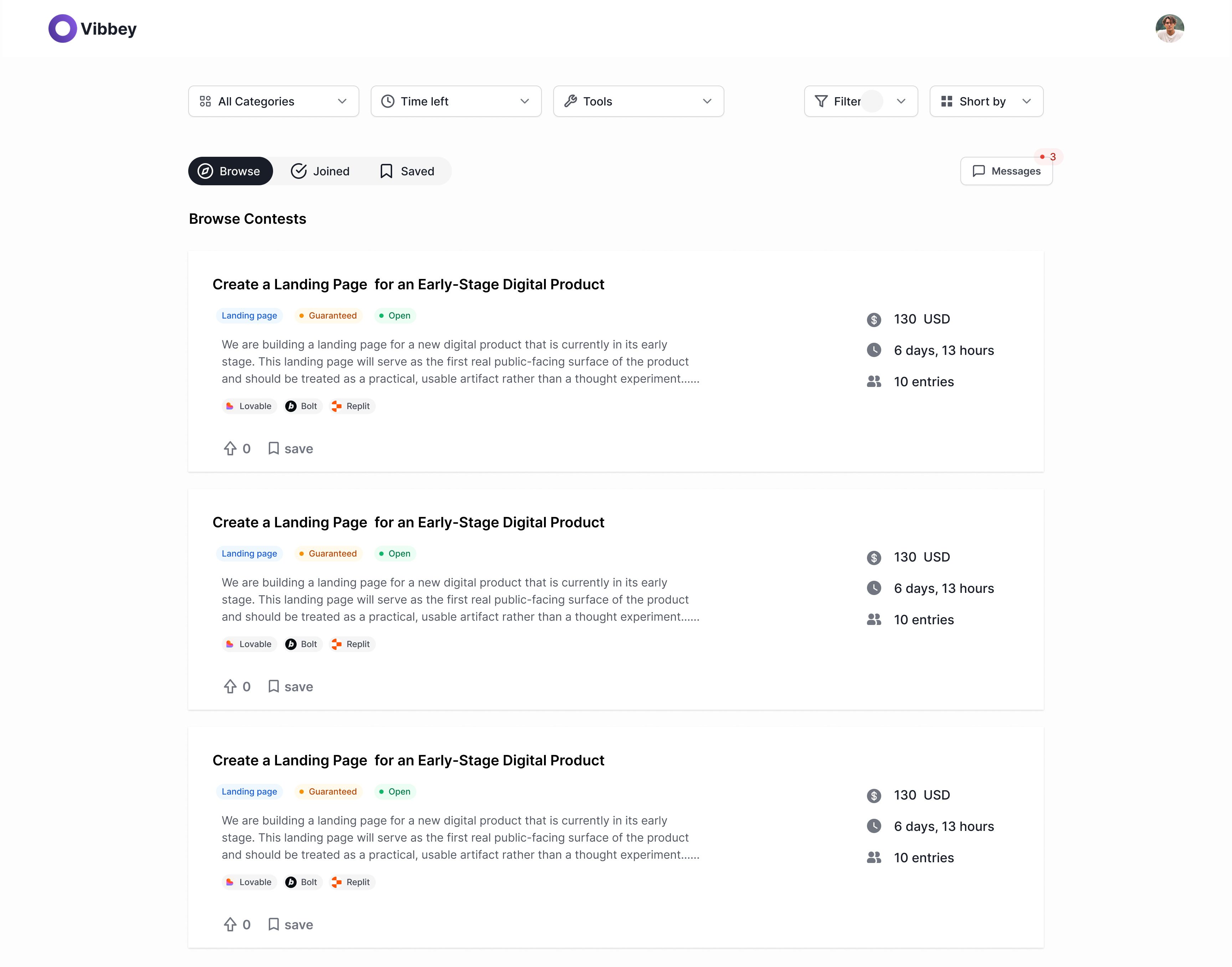 Vibbey - Product Hunt launch logo and brand identity