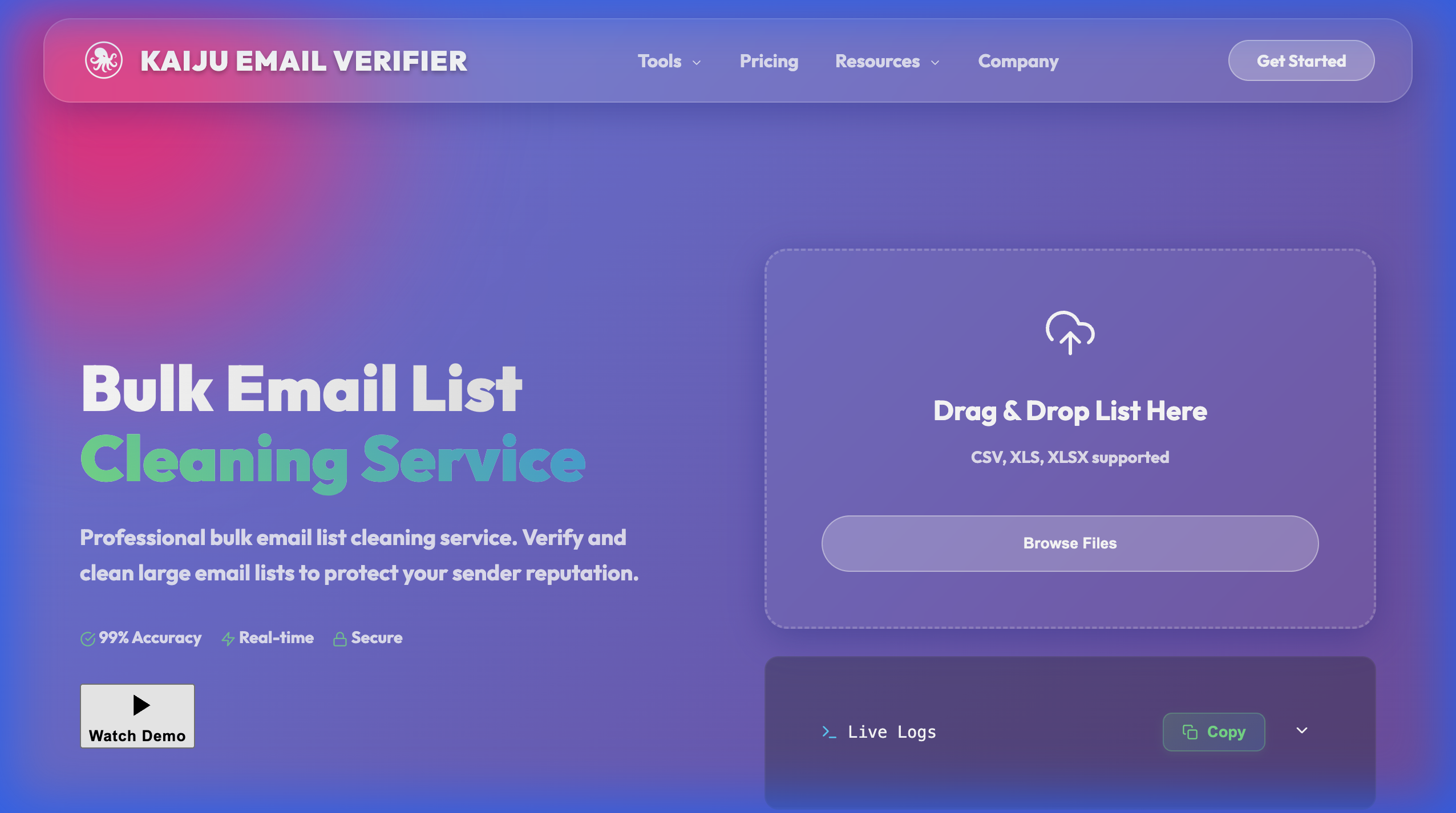 Kaiju Email Verifier gallery image