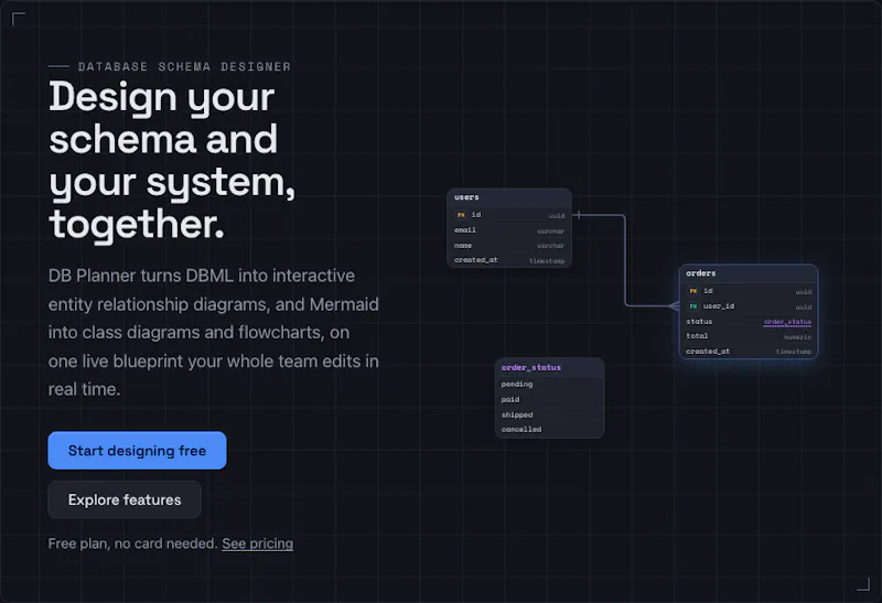 DB Planner screenshot 1