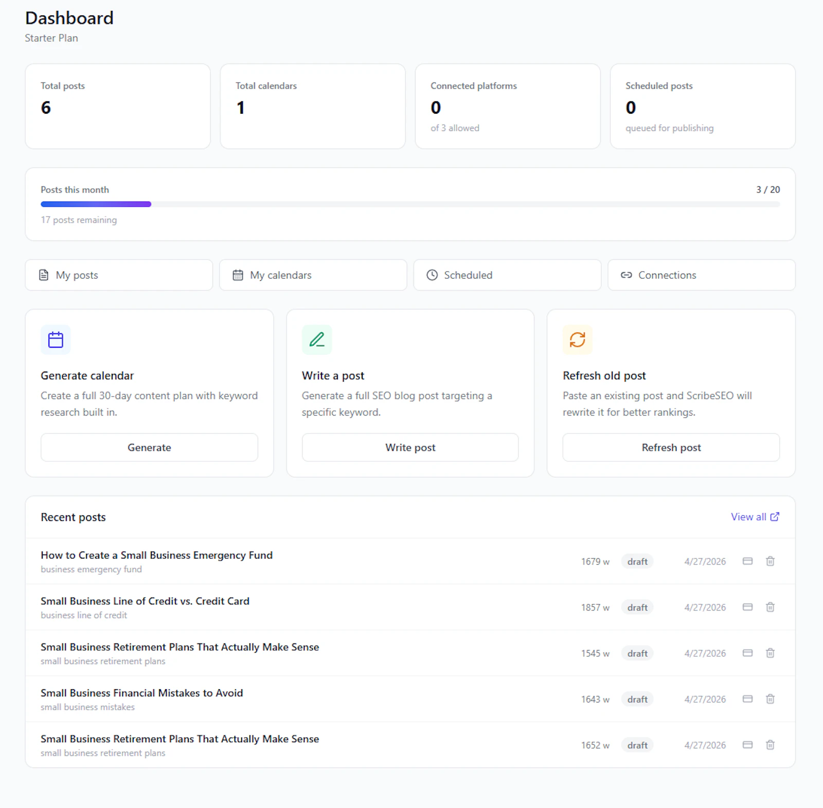 ScribeSEO screenshot 4