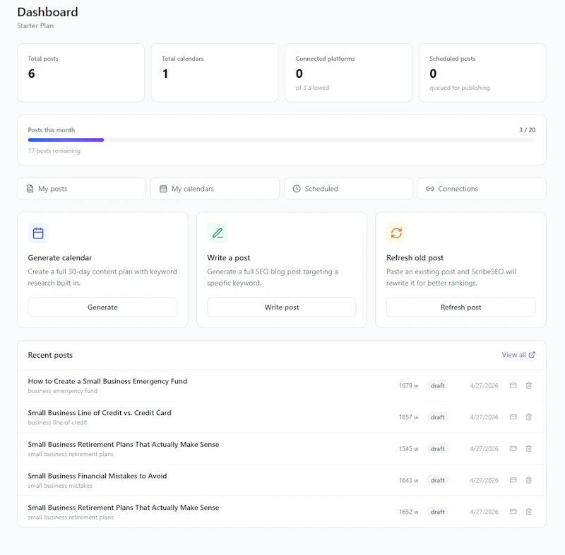 ScribeSEO screenshot 4