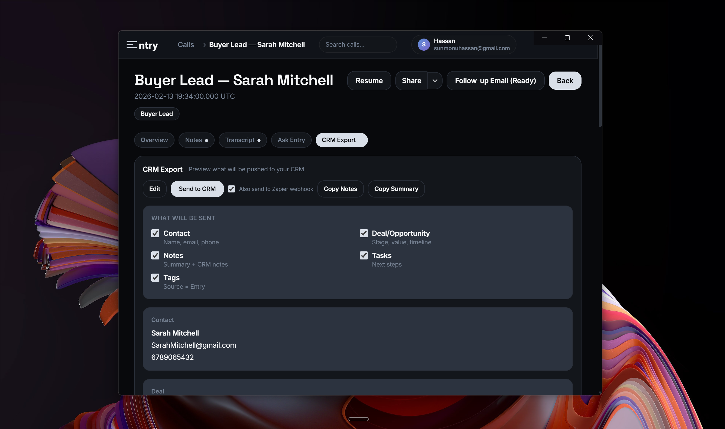 Entry - Screenshot 5 showing product features and functionality