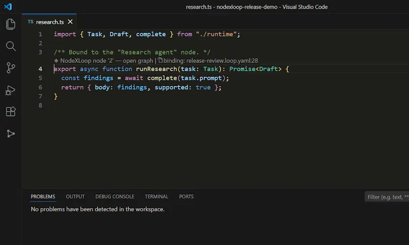 NodeXLoop — Agent Loop DevTools screenshot 6