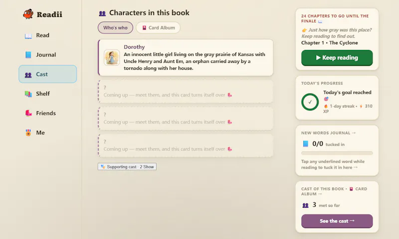 Readii screenshot 2
