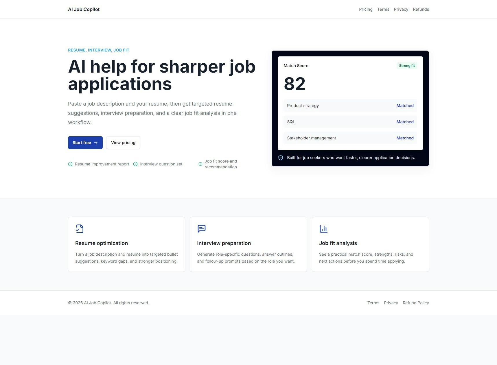 AI Job Copilot gallery image