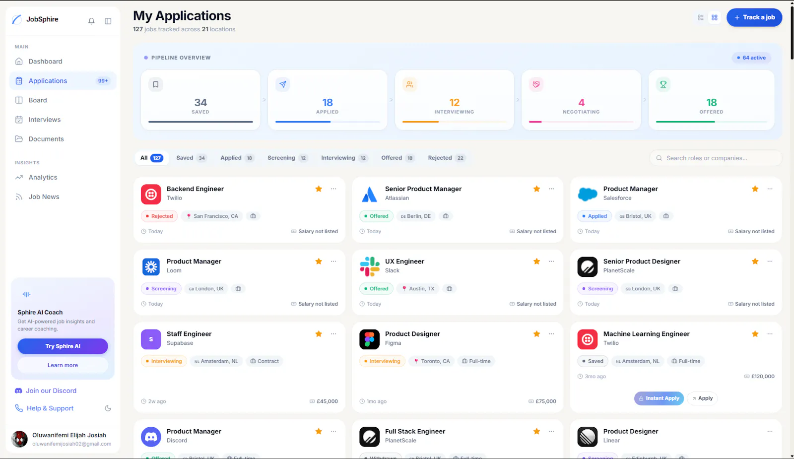JobSphire screenshot 3